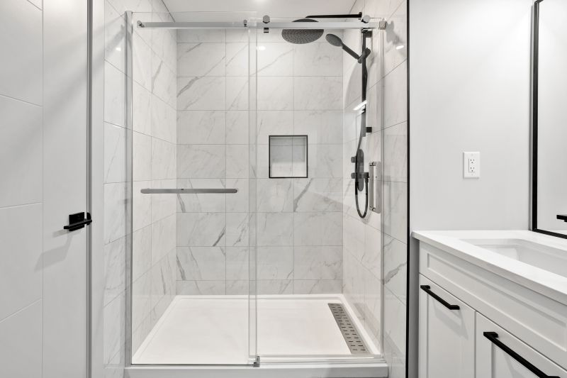 Tile-Designed Shower
